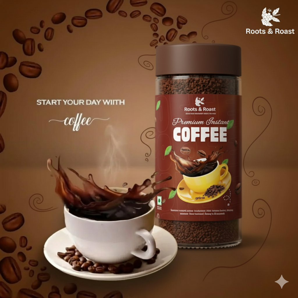 Roots and Roast Instant Coffee