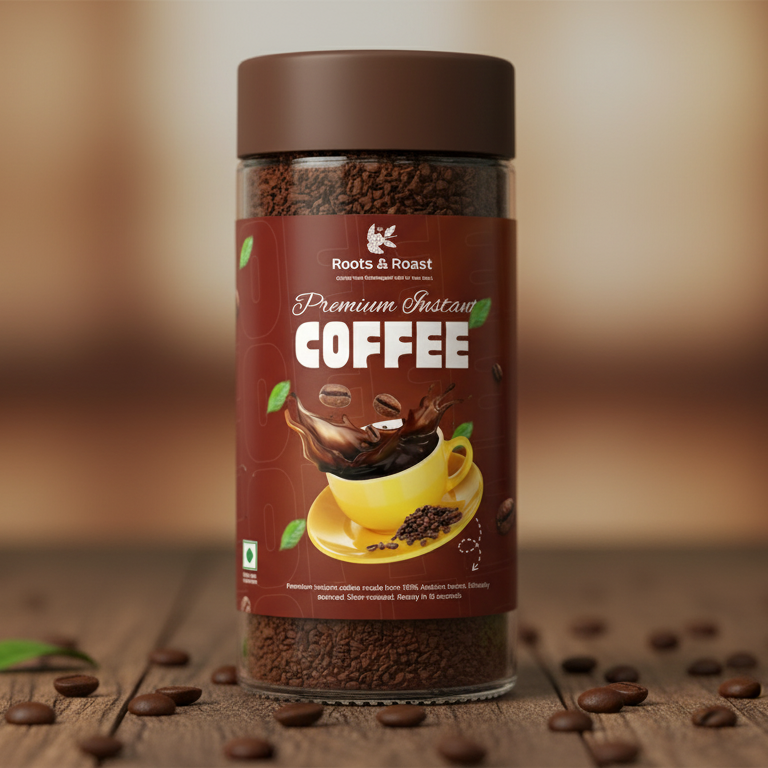 Roots and Roast Instant coffee